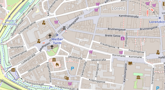 Personaldienstleister auf Karte
