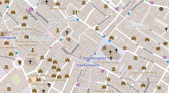 Personaldienstleister auf Karte