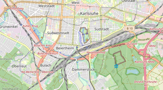 Personalberater auf Karte