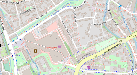 Personaldienstleister auf Karte