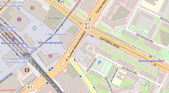 Personalberater auf Satellitenbild