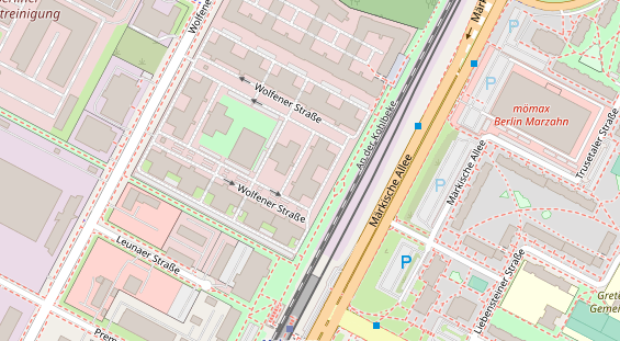 Personaldienstleister auf Karte