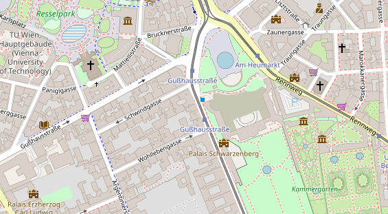 Personalberater auf Satellitenbild