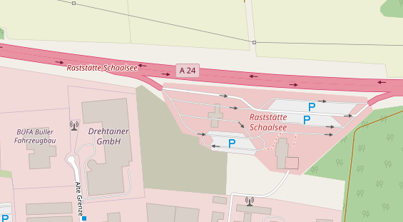 Personalberater auf Satellitenbild