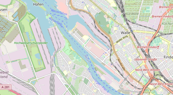 Personalberater auf Karte