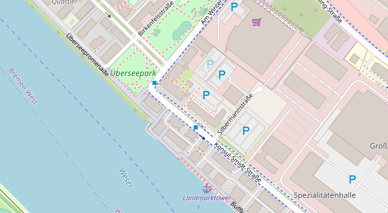 Personalberater auf Satellitenbild