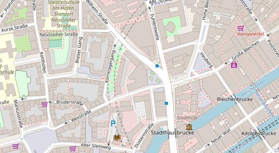 Personalberater auf Satellitenbild