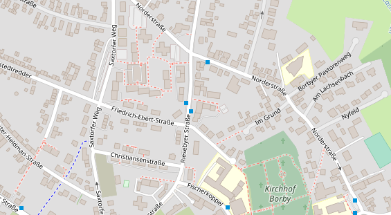 Personaldienstleister auf Karte