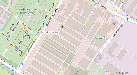 Personaldienstleister auf Karte