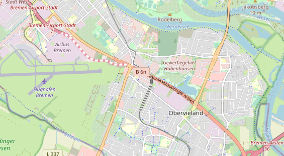 Personalberater auf Karte