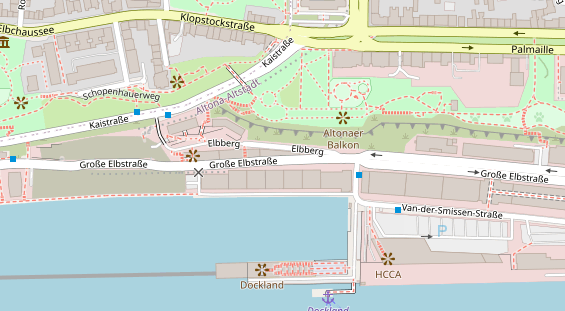 Personaldienstleister auf Karte