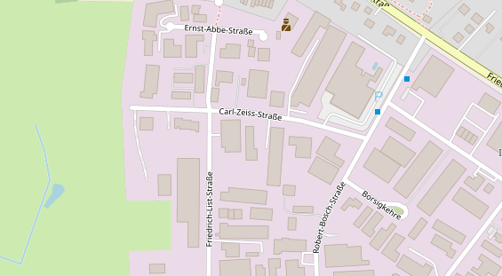 Personaldienstleister auf Karte