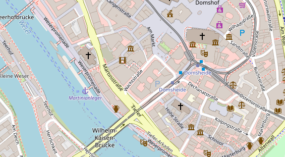 Personaldienstleister auf Karte