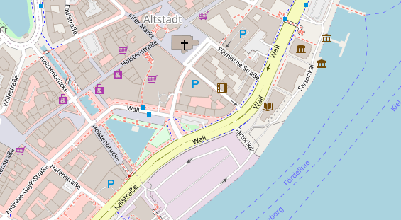 Personaldienstleister auf Karte