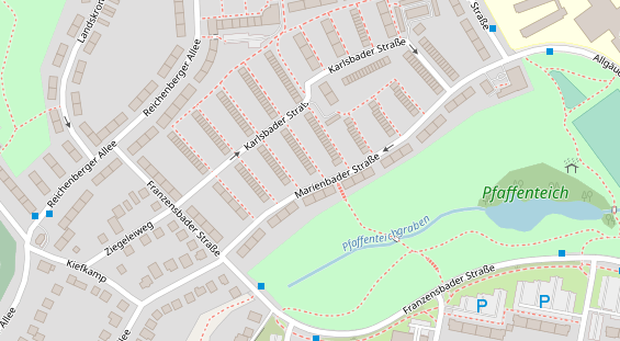 Personaldienstleister auf Karte