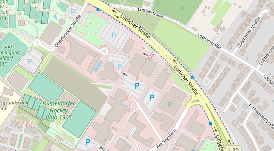 Personalberater auf Satellitenbild