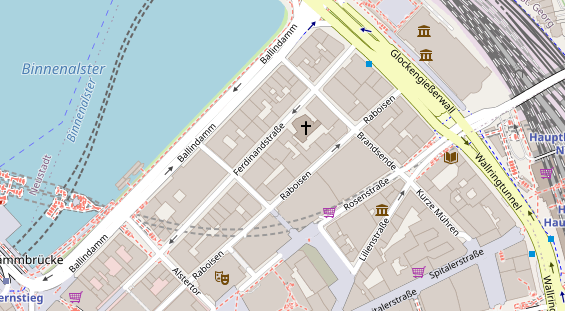 Personalberater auf Satellitenbild