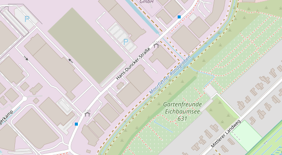 Personaldienstleister auf Karte