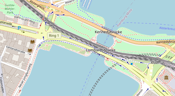 Personalberater auf Satellitenbild