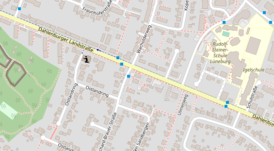 Personalberater auf Satellitenbild