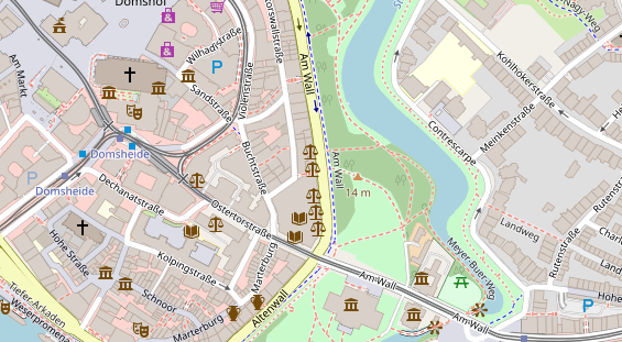 Personaldienstleister auf Karte