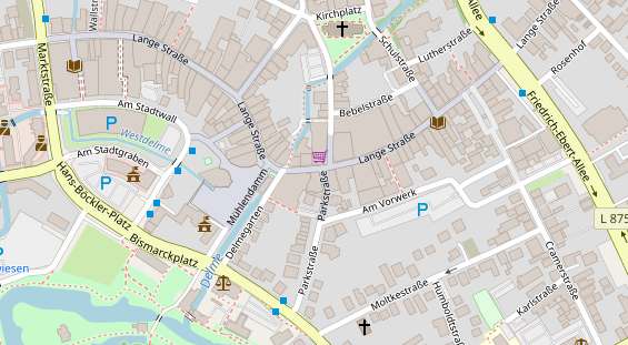 Personaldienstleister auf Karte