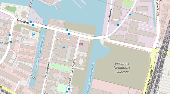 Personaldienstleister auf Karte