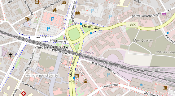 Personaldienstleister auf Karte