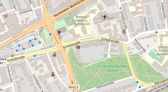 Personalberater auf Satellitenbild