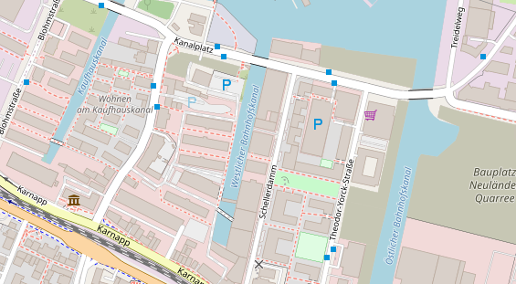 Personaldienstleister auf Karte