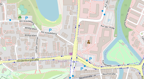 Personaldienstleister auf Karte