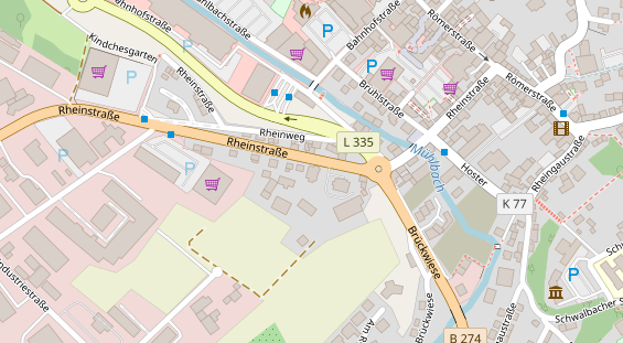 Personaldienstleister auf Karte