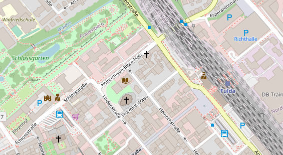 Personaldienstleister auf Karte