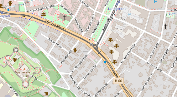 Personaldienstleister auf Karte