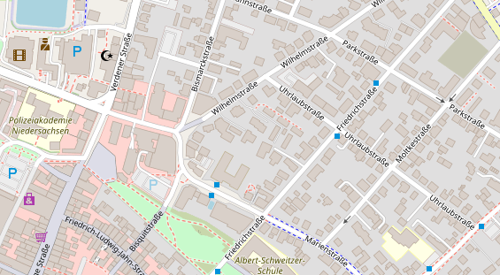 Personaldienstleister auf Karte