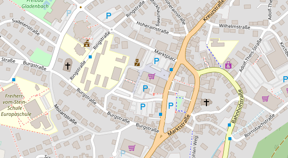 Personaldienstleister auf Karte