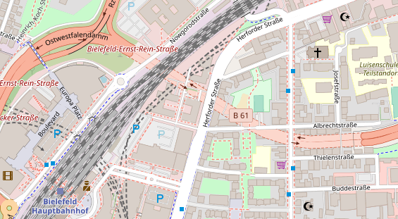 Personalberater auf Satellitenbild