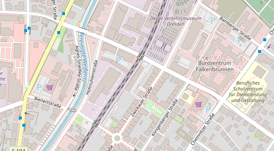 Personaldienstleister auf Karte