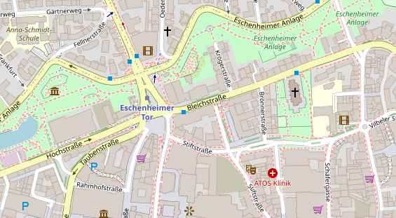 Personalberater auf Satellitenbild