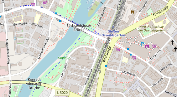 Personaldienstleister auf Karte