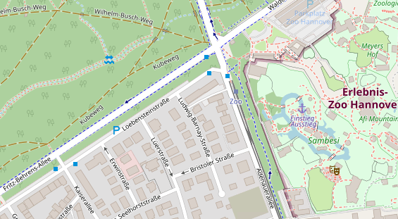 Personalberater auf Satellitenbild