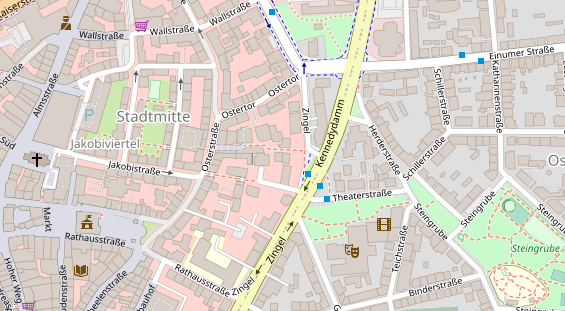 Personalberater auf Satellitenbild