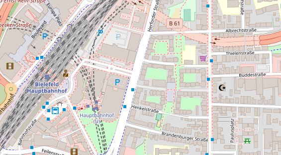 Personalberater auf Satellitenbild