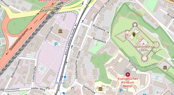 Personaldienstleister auf Karte