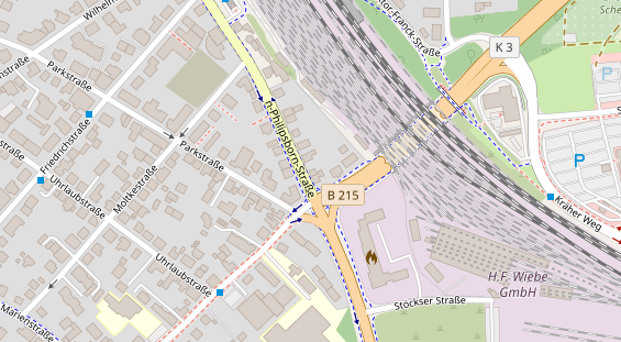 Personaldienstleister auf Karte