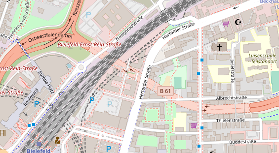 Personalberater auf Satellitenbild