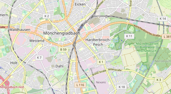 Personalberater auf Karte