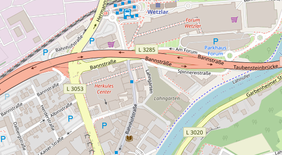 Personaldienstleister auf Karte