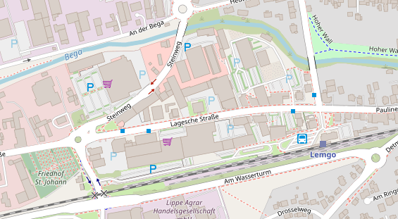 Personaldienstleister auf Karte