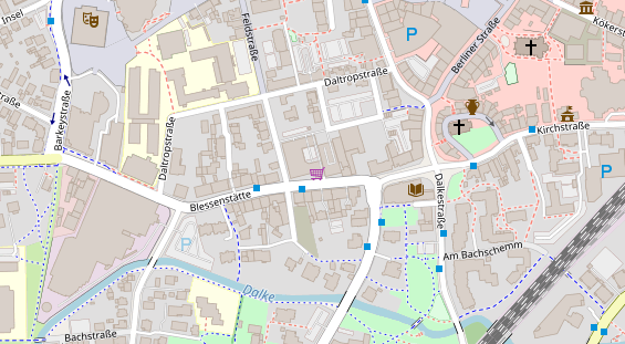 Personaldienstleister auf Karte
